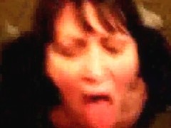 Fantastic mouthjob acquired from this horny mature lady