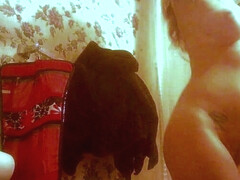 Jen Dancing Before Shower