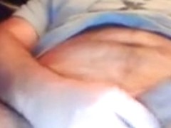 Slow masturbation and cumshot