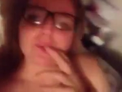 Chubby college girl with Glasses POV