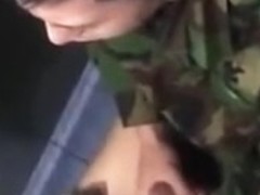 soldier caught masturbating