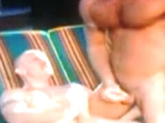 Crazy male in horny handjob, big dick gay porn clip