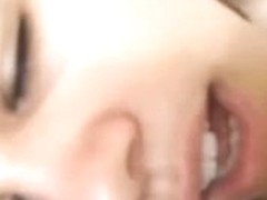 She so sweetly moans and groans while masturbating