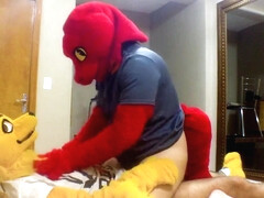 Yellow Dog Fucking a Lizard's Ass Real Good Murrsuit Anal