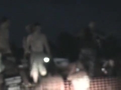 Buttocks Contest at Party Lite Jam