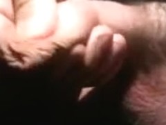 A nice cumshot after wanking