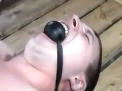 Crazy male in horny bdsm, fetish gay porn scene