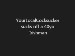 YourLocalCocksucker sucks off an aged Irishman