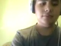 Cute Straight Spanish Lad With Very Large Gazoo Cums On Webcam