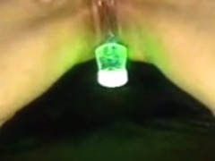 Glow in the dark pussy fuck