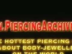 Pierced mother I'd like to fuck engulfing on pierced wang Greater Amount body piercings