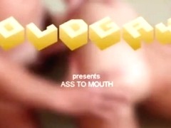 Son Takes Daddy's Cock Raw Ass To Mouth