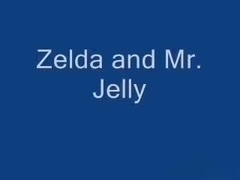 Love the way zelda bonks mr. Jelly!!  Turn up the volume.