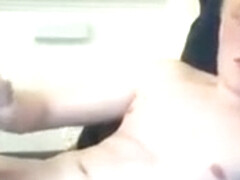 Hot and sexy smooth blonde wank on cam