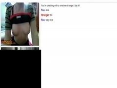 omegle afternoon : valuable titties and youthful wet crack