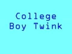 College Boy Twink