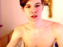 Nice Blond Boy Shows It