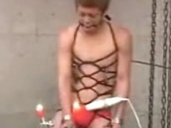 Exotic male in crazy bdsm homo adult scene