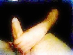 Dude's jerking his schlong in amateur gay video