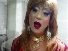 sissy niclo pornstar shemale makeup3