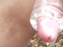 Using a sex toy outdoors