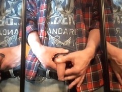Piss between two mirrors #1