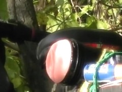 Fleshlight and bicycle