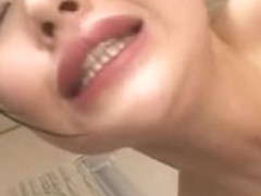 Erika indulges in ayoung lad