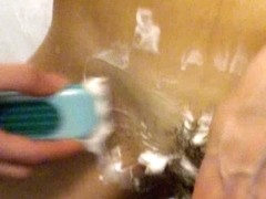 my girl shaving