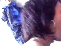 Young couple on a homemade sex video