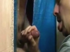 gloryhole: me topping/sucking