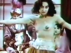 EXOTIC SLAVE GIRL DANCE - vintage harem striptease