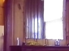 Hidden spy sex cam filmed a horny couple shagging