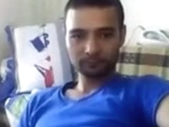 Straight guys feet on webcam #16