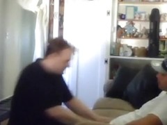 Str8 gets a Real Blowjob from his neighbor - - more @ Twinks1.com