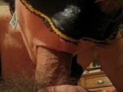 Masked Mature Italian Wife Blows