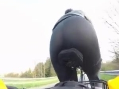 Ass bike yoga pants