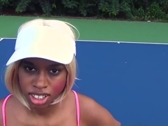 Tiny Ebony Tennis Player Rough Missionary Sex After Lost Match , Msnovember Big Boobs Riding Stran.