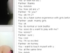 English cutie on Chatroulette