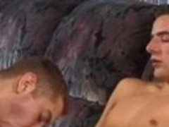 Fabulous male pornstars Nicky Wells and Tomy O'Rne in amazing blowjob, masturbation gay adult scene