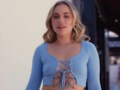 Blonde Cutie Anna Claire Clouds Gets Tight Ass Drilled In First
