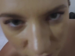 Sexy Jayden Black bangs with horny stepbro