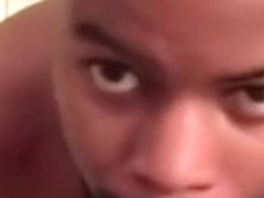 Boss gives black a facial in work restroom