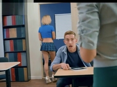 Fucking His Hot Blonde Math Teacher