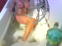 Bath tub masturbation