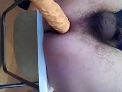 Anal Playtime!!! Not my dildo