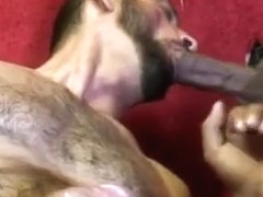 Interracial Gay Handjobs and Cock Sucking Sex Video 27