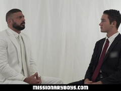 MissionaryBoyz - Handsome Missionary Boy Plows A Muscular Priestâ€™s Tight Asshole