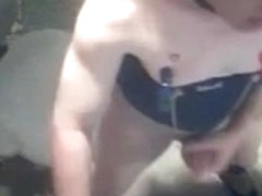 Rebecca Love Lee eat`s her cum for you