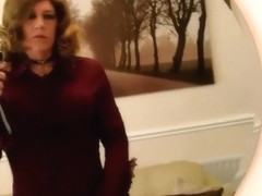 Youd be wanking dressed like this. Go on, try it.